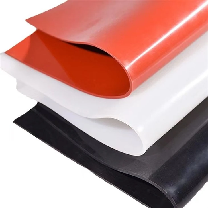 flame retardant solid silicone sheet